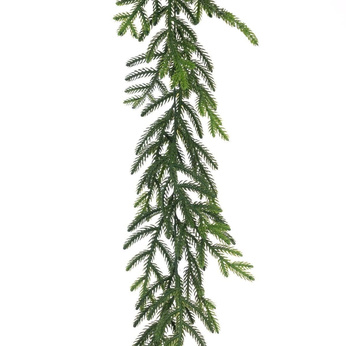 Faux Pine Needle Garland