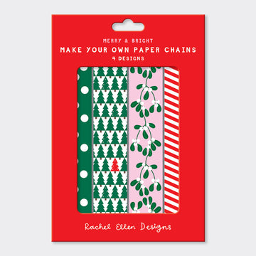 Paper Chains - Christmas Trees/Mistletoe/Spots & Stripes