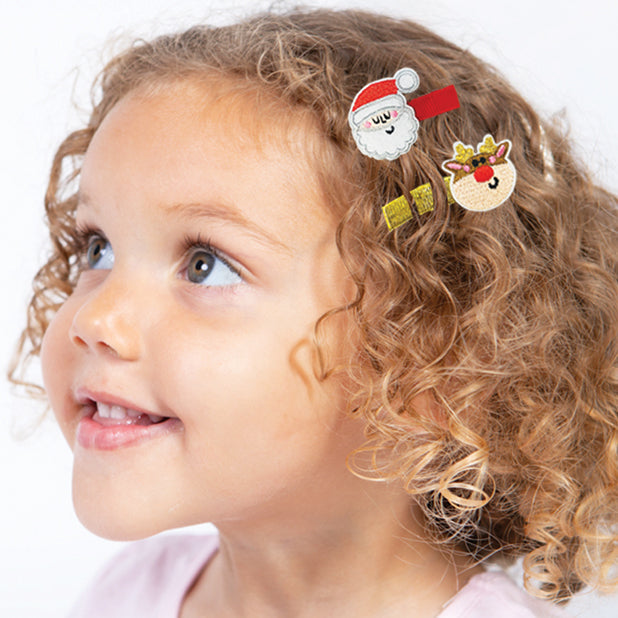 Kid's Christmas Hair Clips