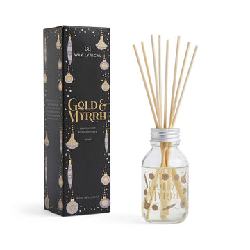 Wax Lyrical Christmas 100ml Reed Diffuser Gold & Myrrh