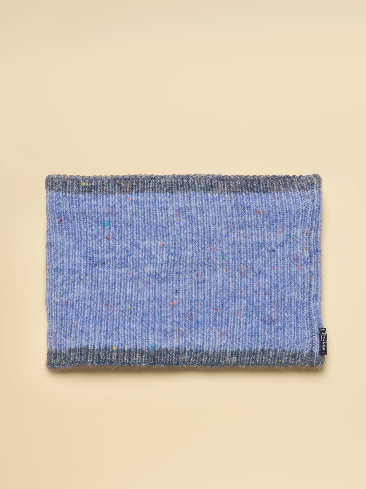Lined Snood - Blue