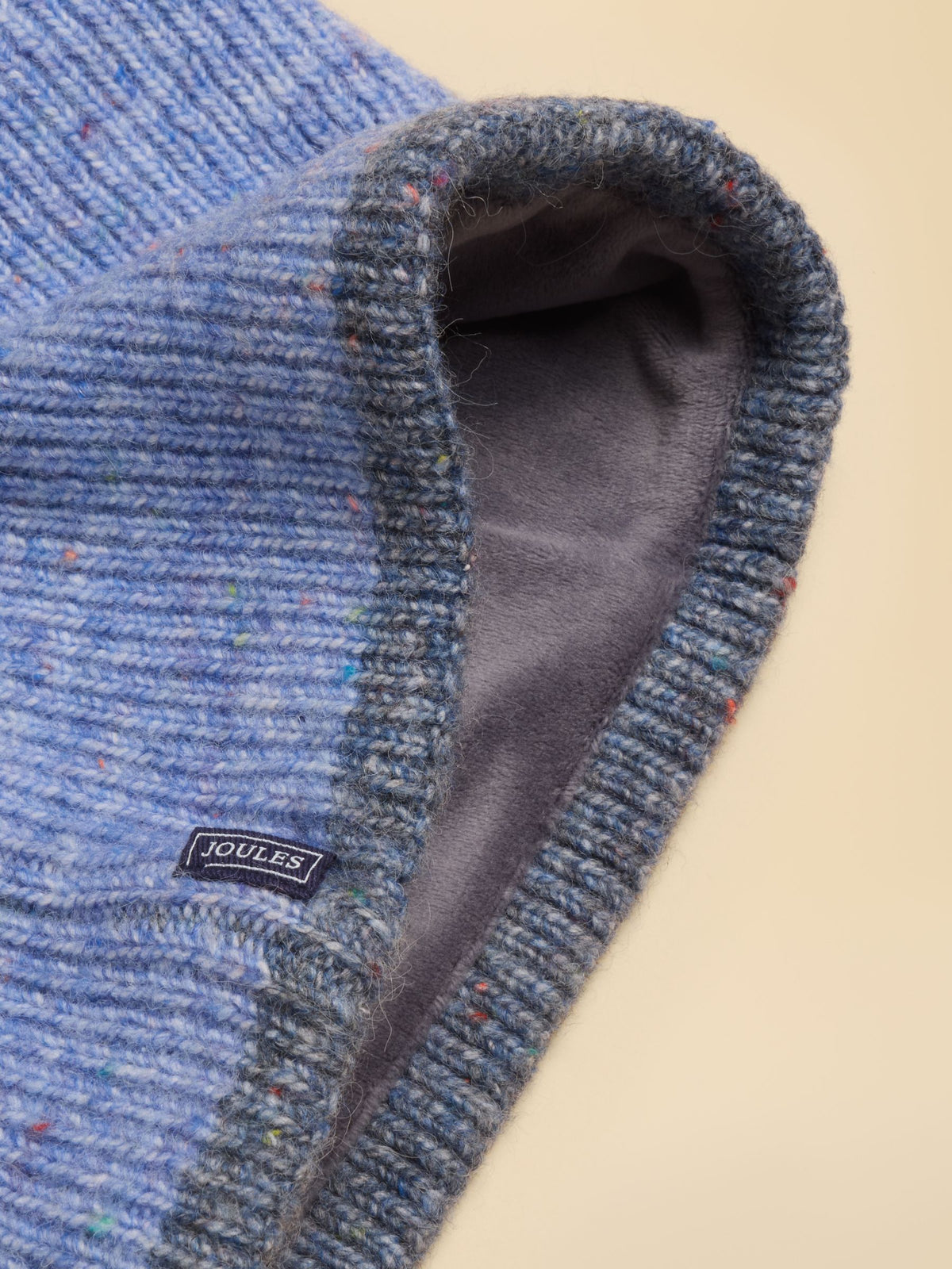 Lined Snood - Blue