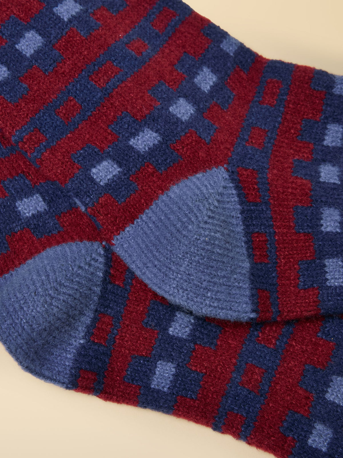 Geometric Socks - Red