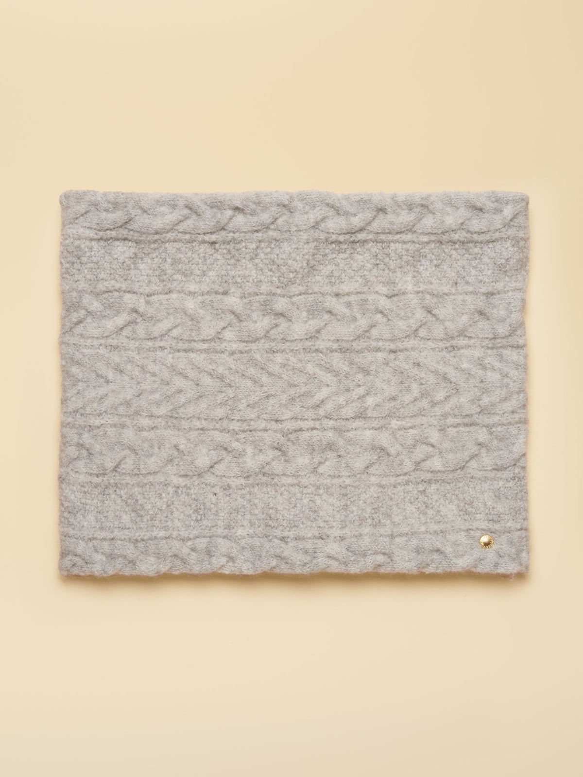 Cosy Lined Snood - Grey