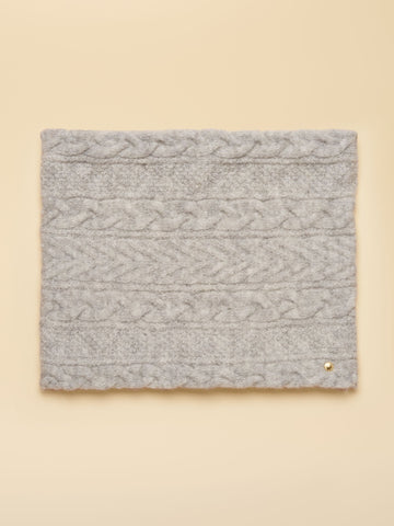 Cosy Lined Snood - Grey