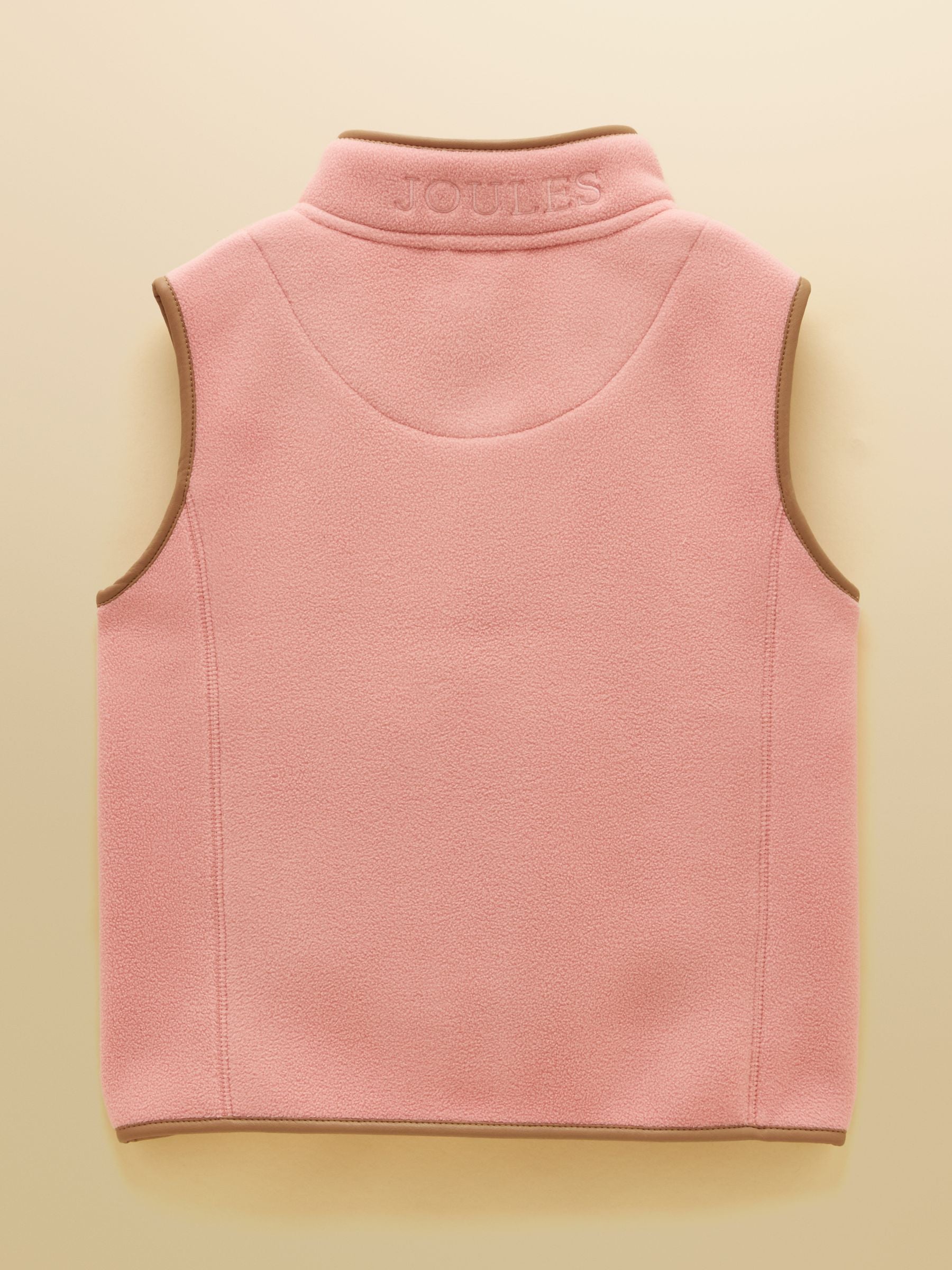 Girls' Heritage Pink Fleece Gilet