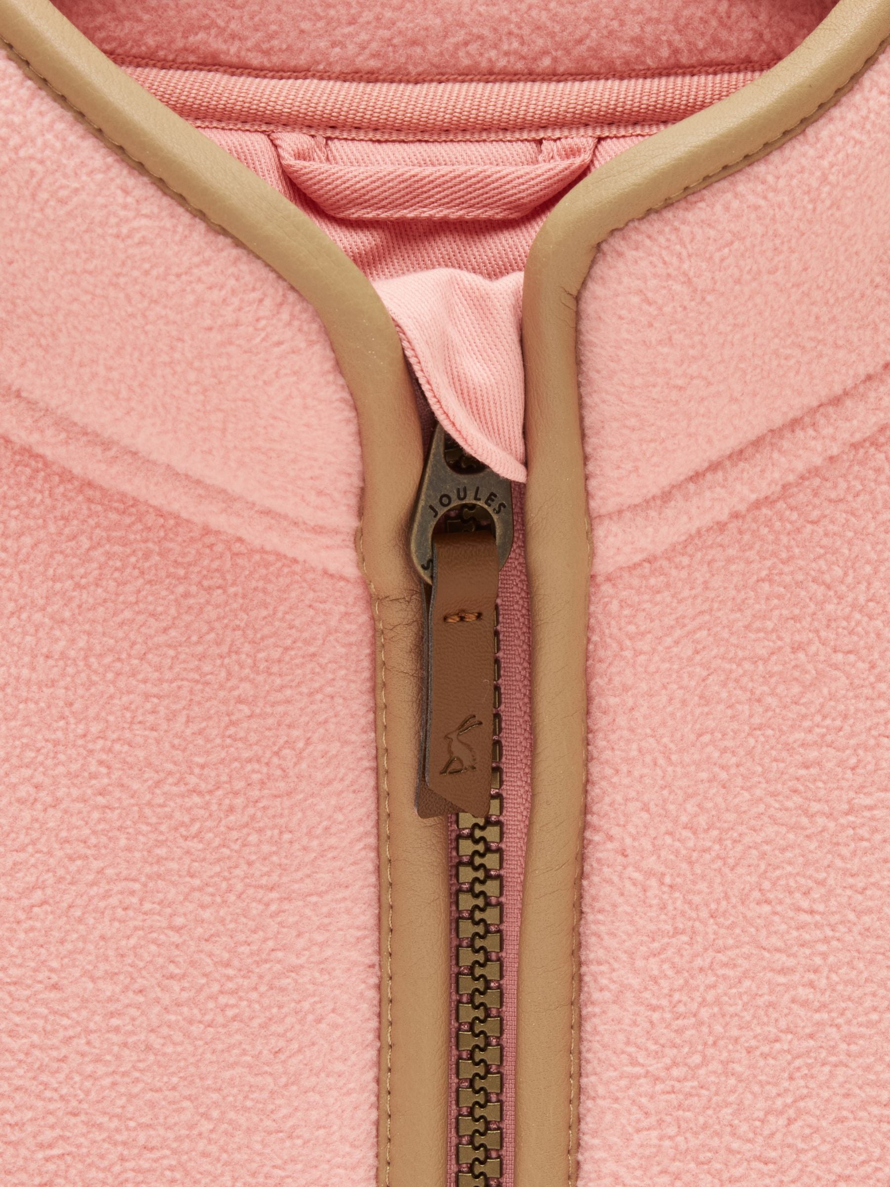 Girls' Heritage Pink Fleece Gilet
