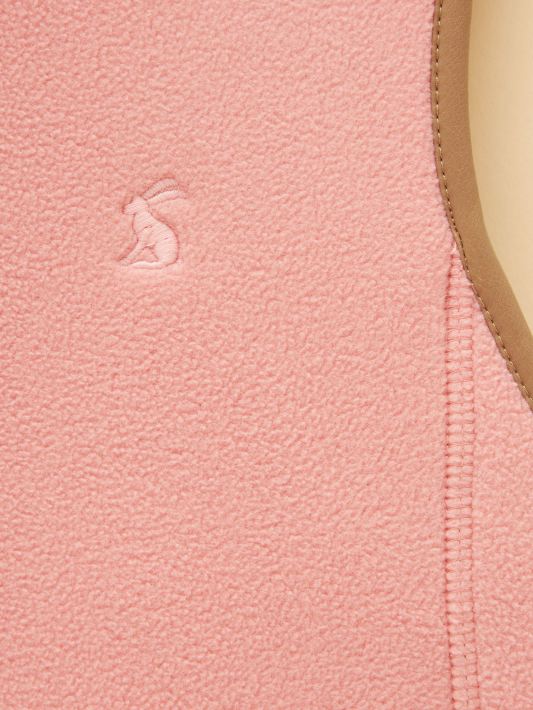 Girls' Heritage Pink Fleece Gilet