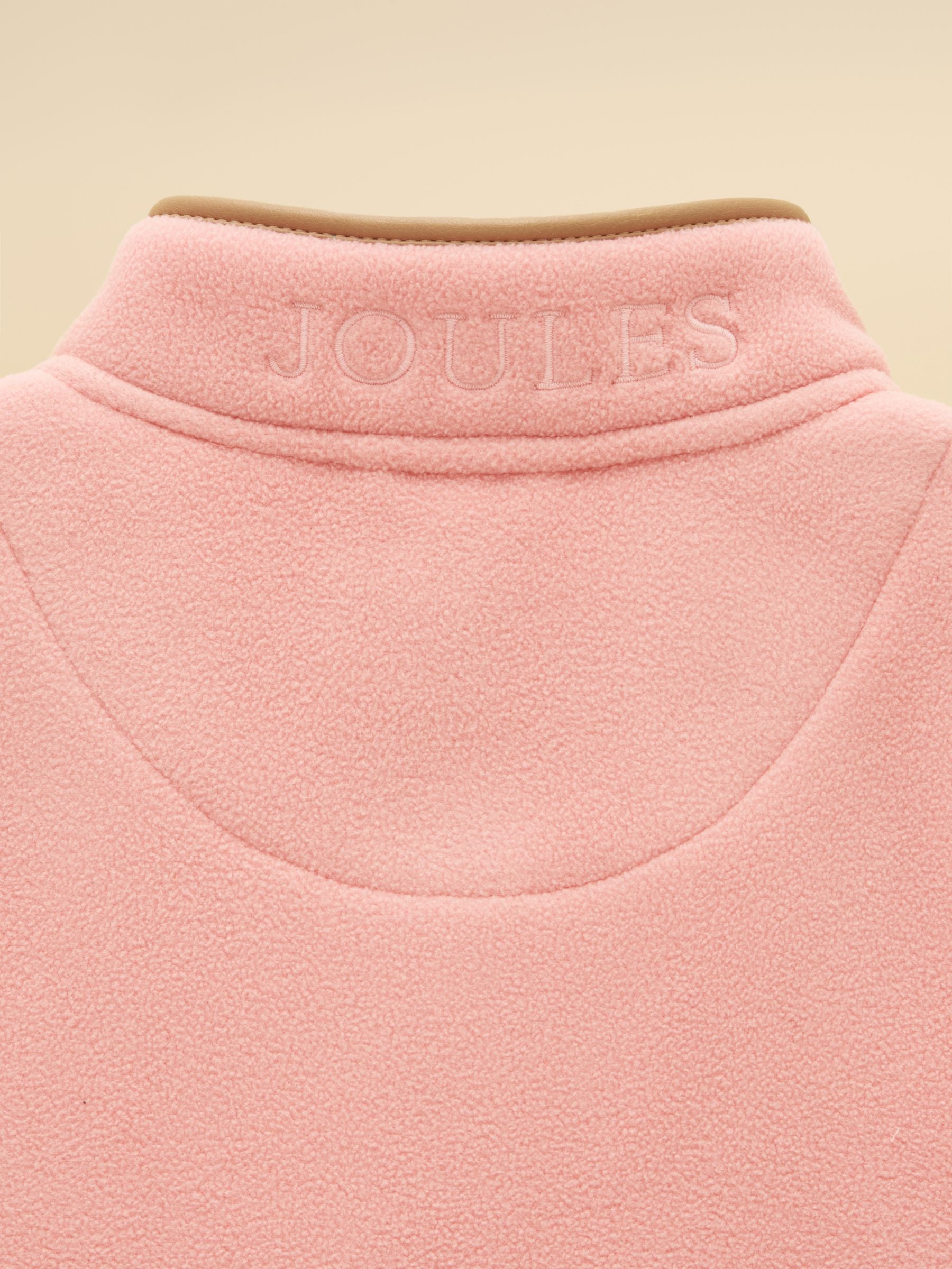 Girls' Heritage Pink Fleece Gilet