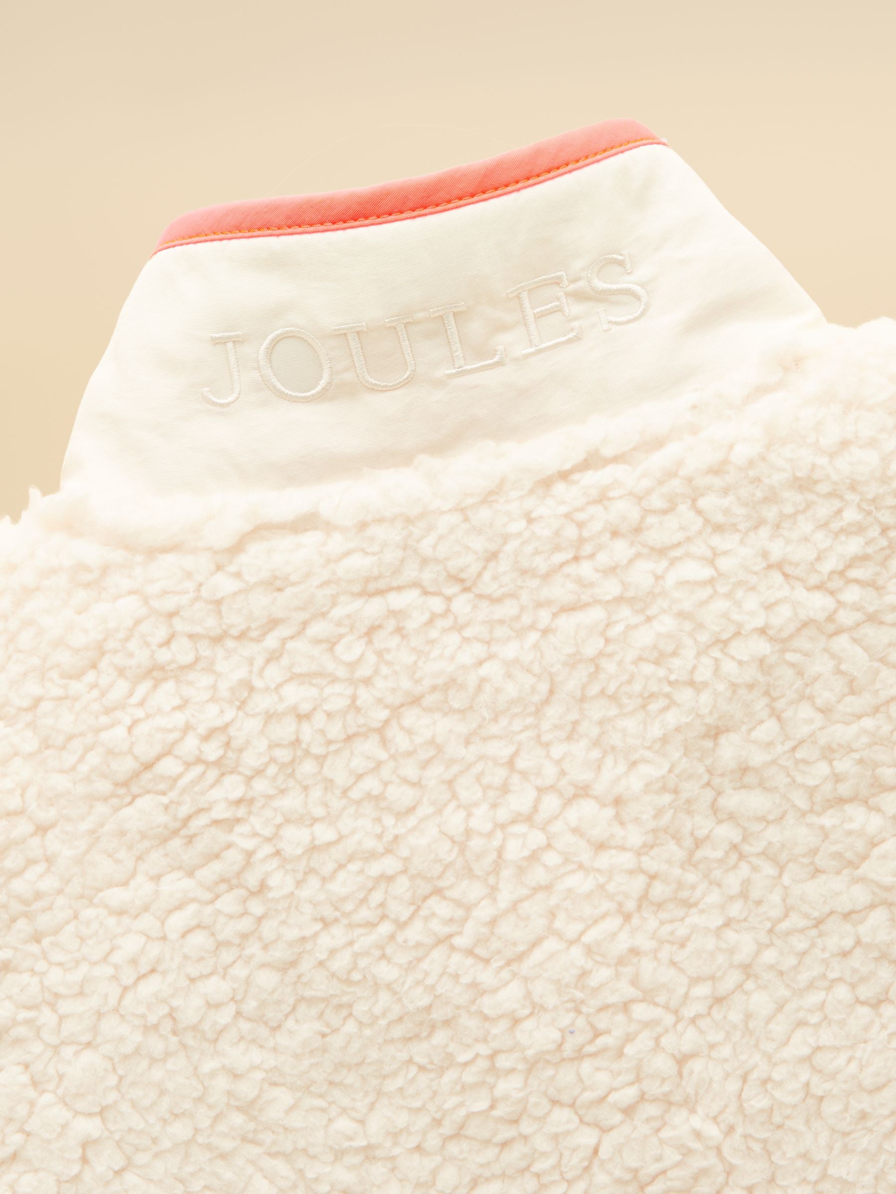 Girls' Tilly Cream Zip Through Fleece