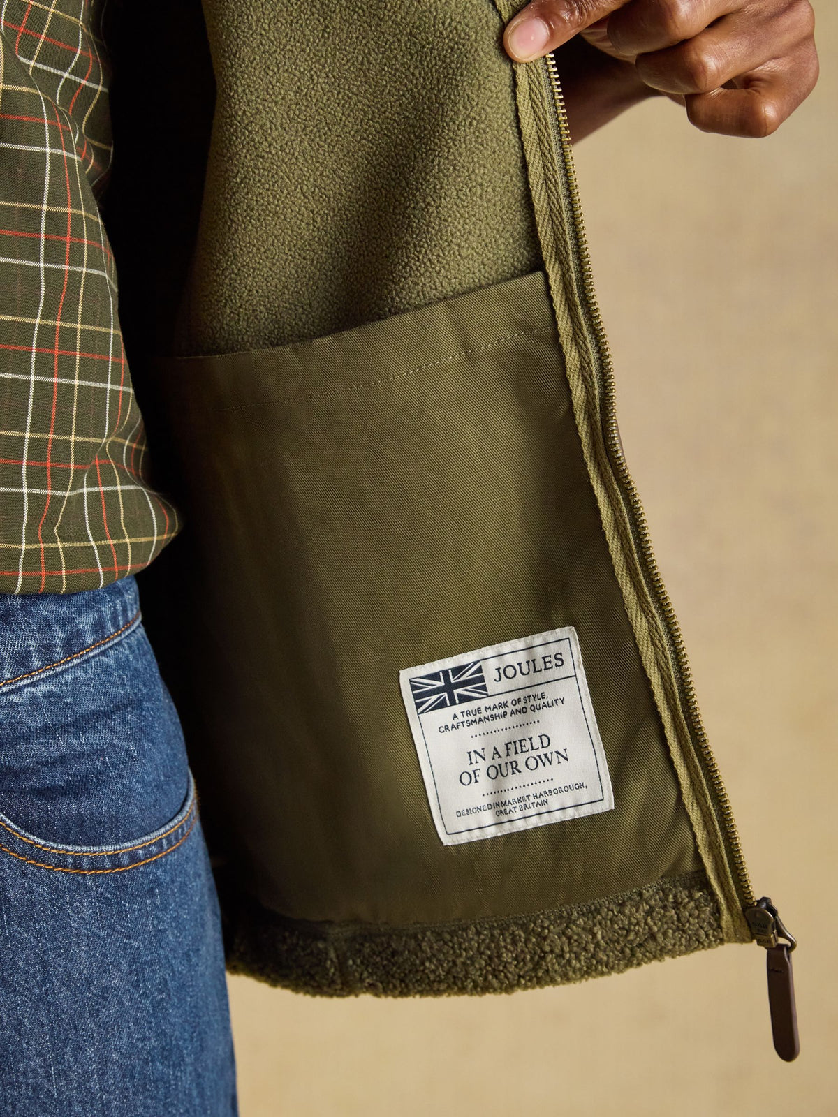 Heritage Borg Gilet - Green