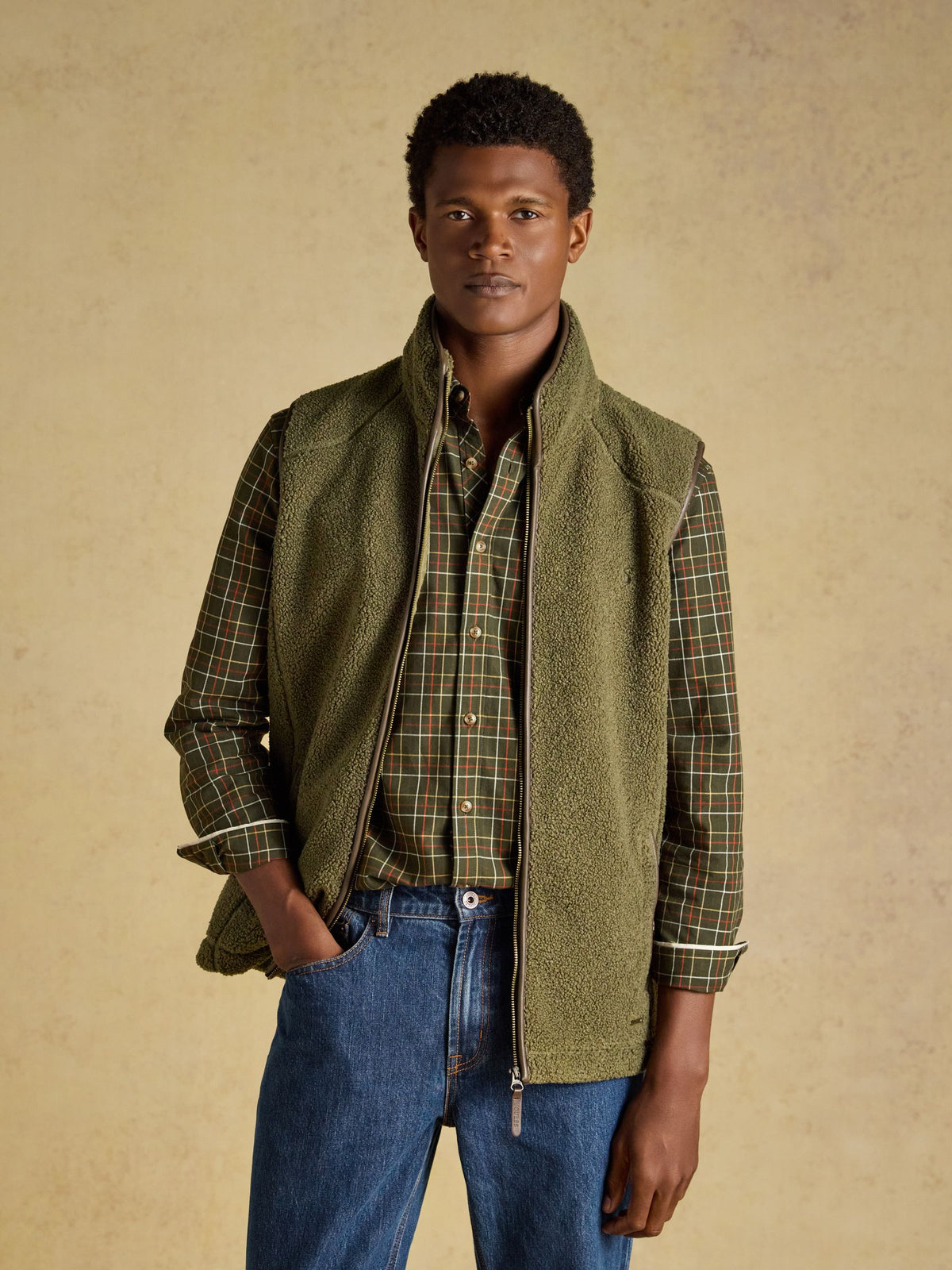 Heritage Borg Gilet - Green