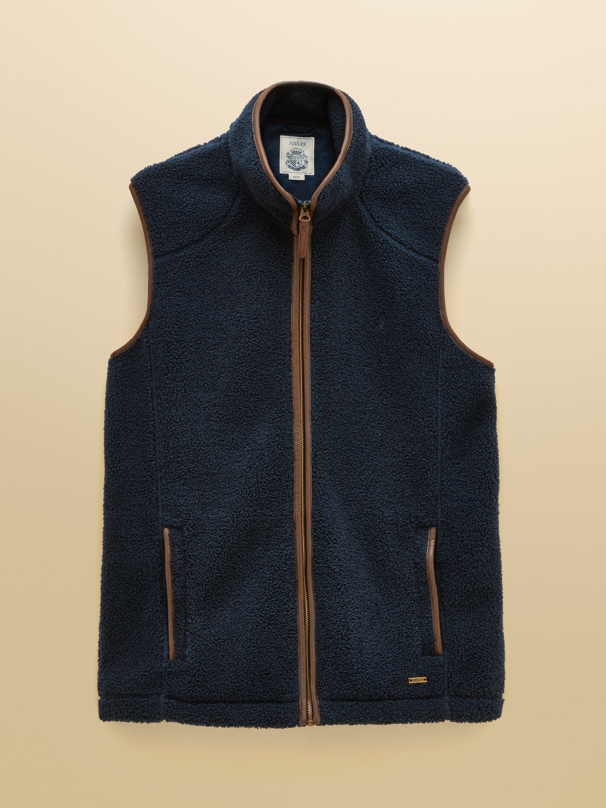 Heritage Borg Fleece Gilet - Navy