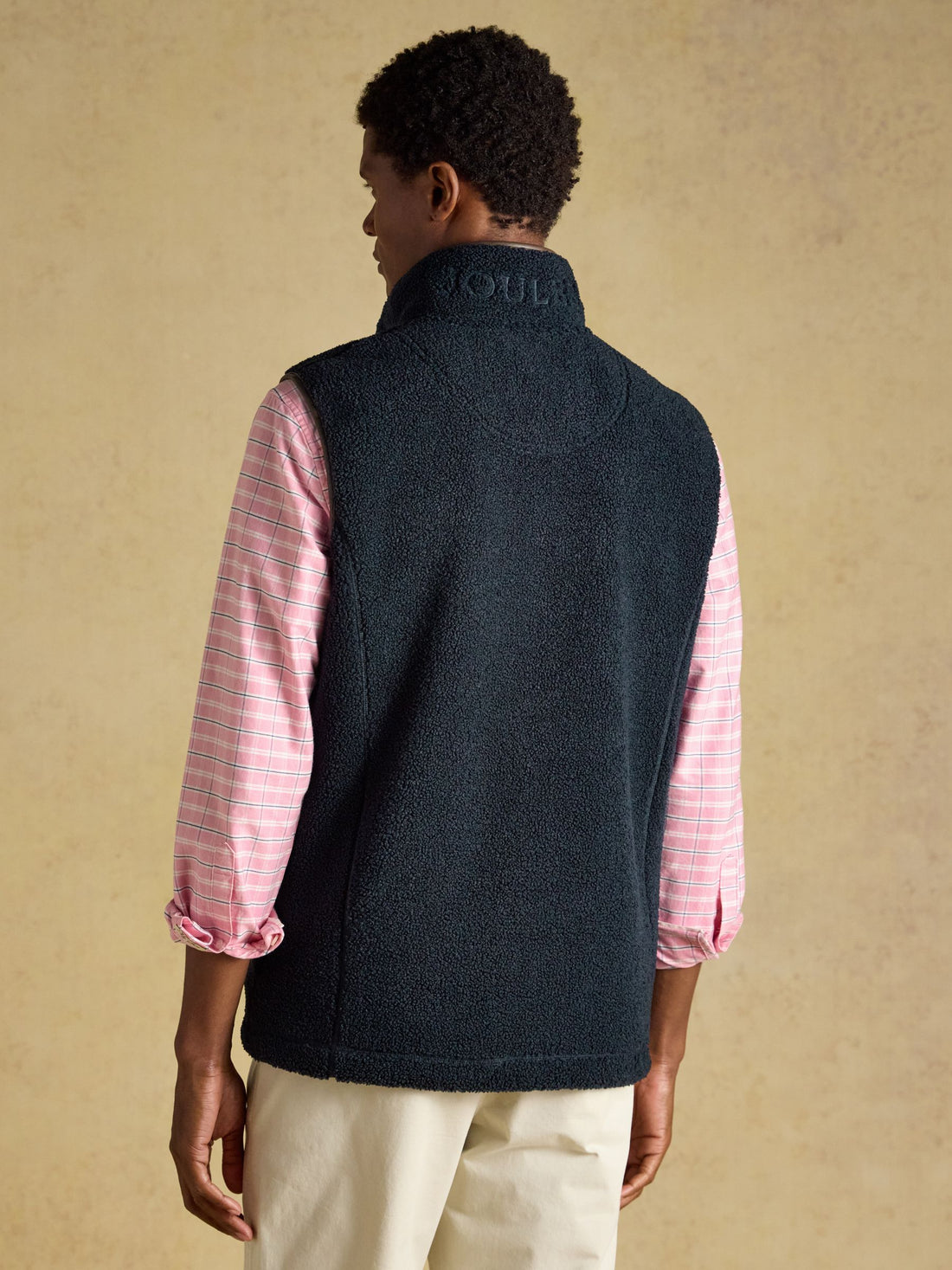 Heritage Borg Fleece Gilet - Navy