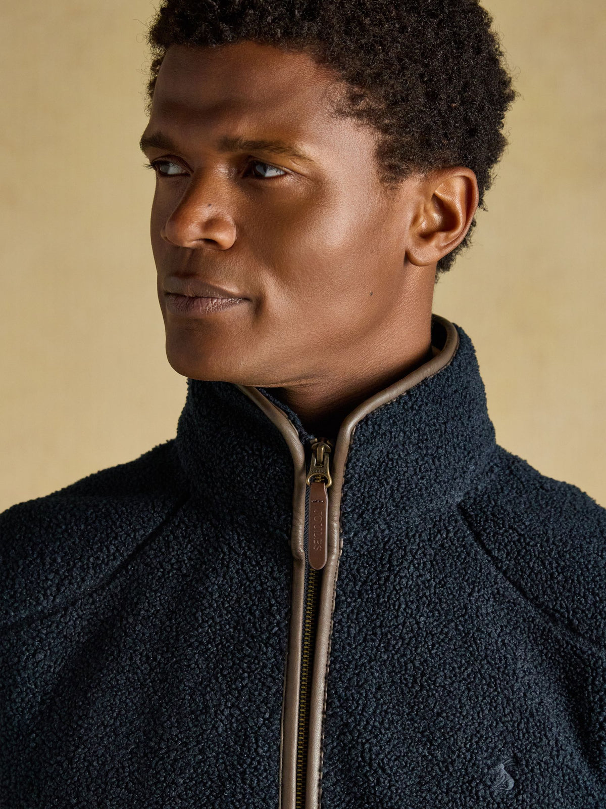Heritage Borg Fleece Gilet - Navy