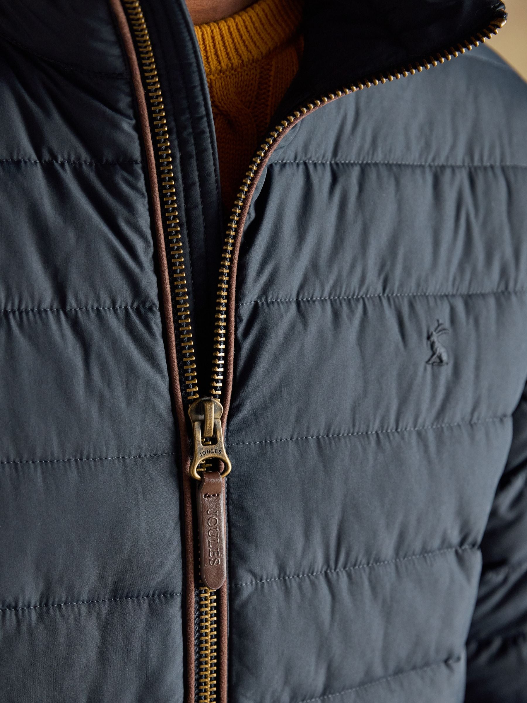 Navy Heritage Padded Coat