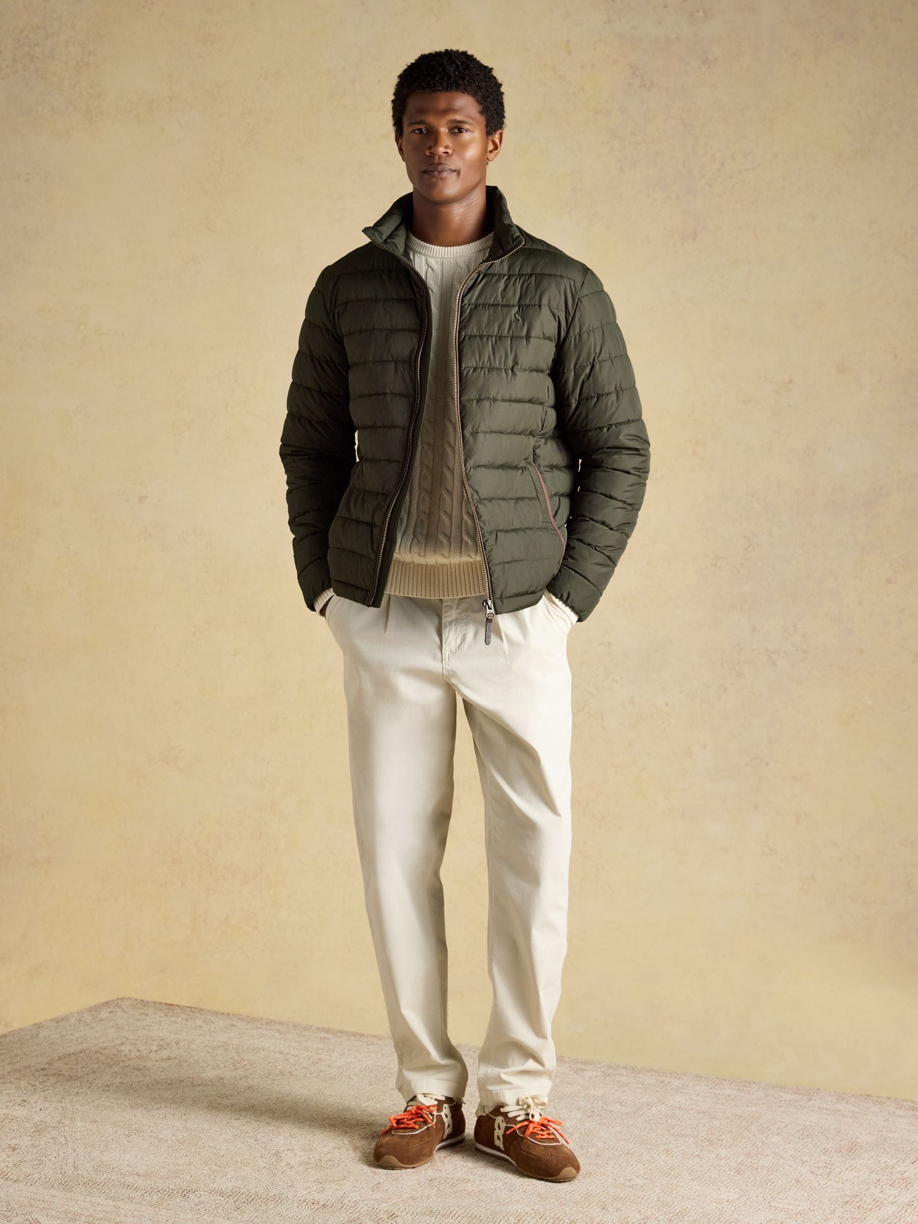 Green Heritage Padded Coat