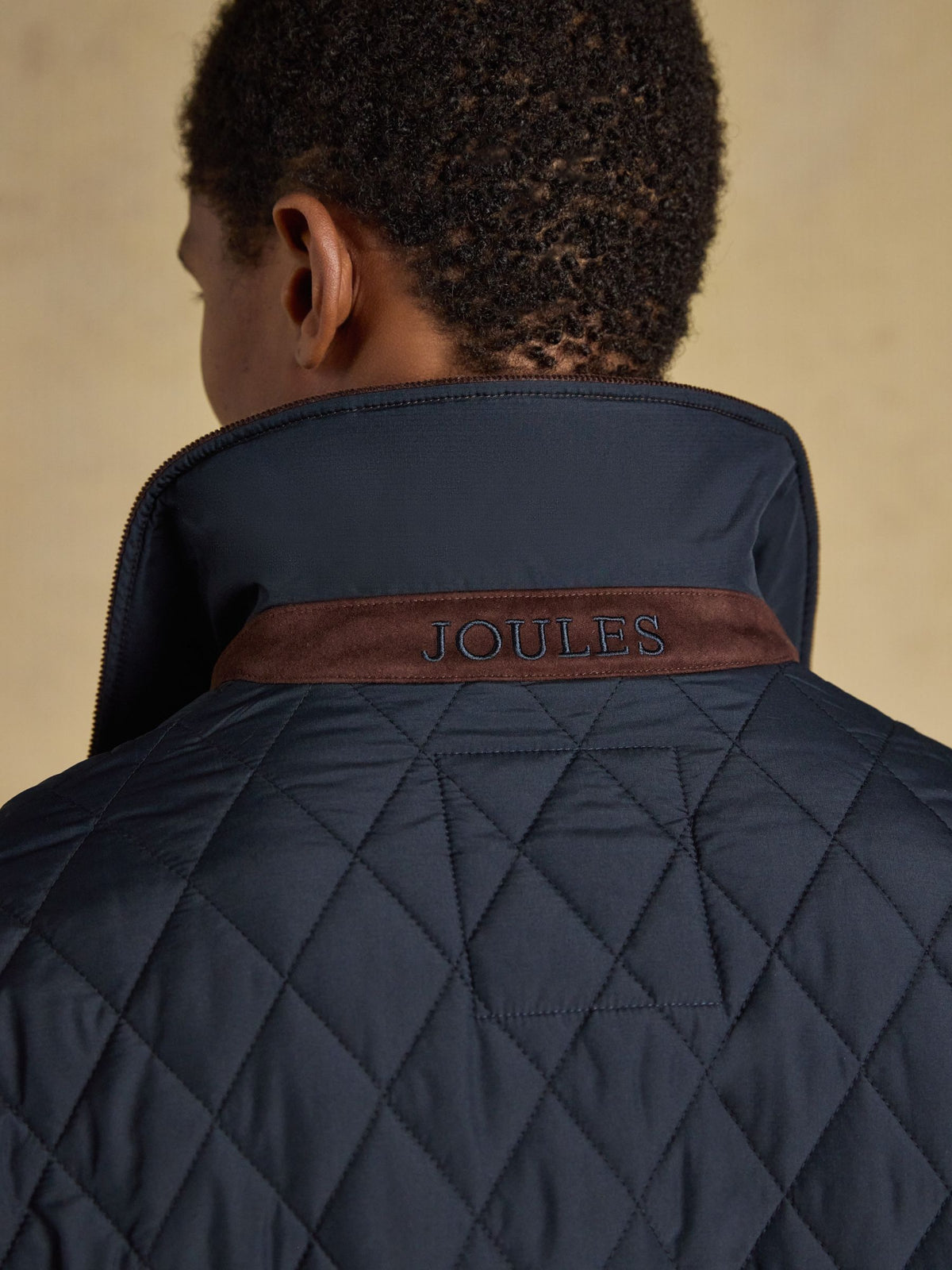 Quilted Jacket - Navy