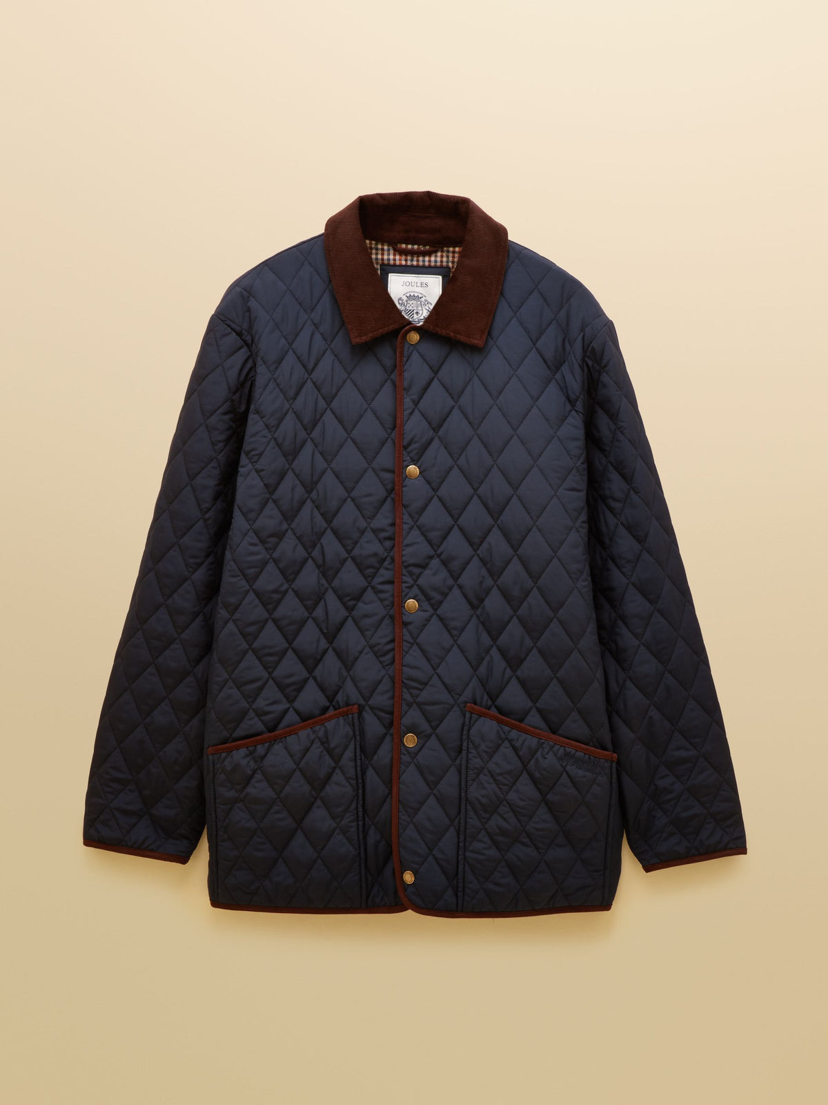 Quilted Jacket - Navy