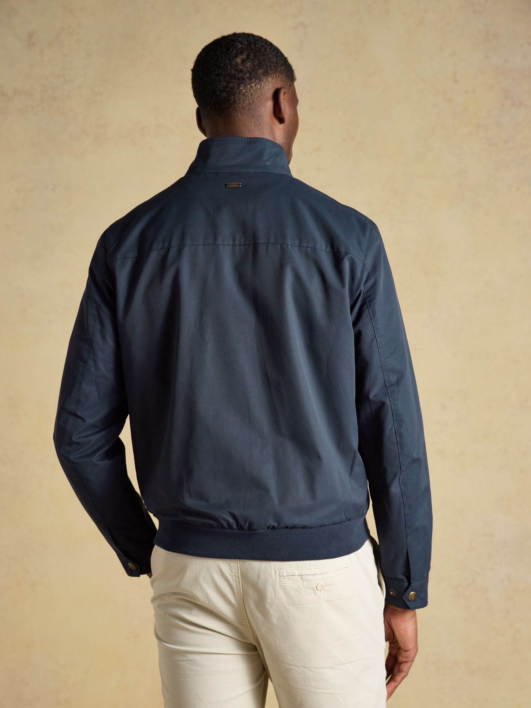 Navy Harrington Jacket