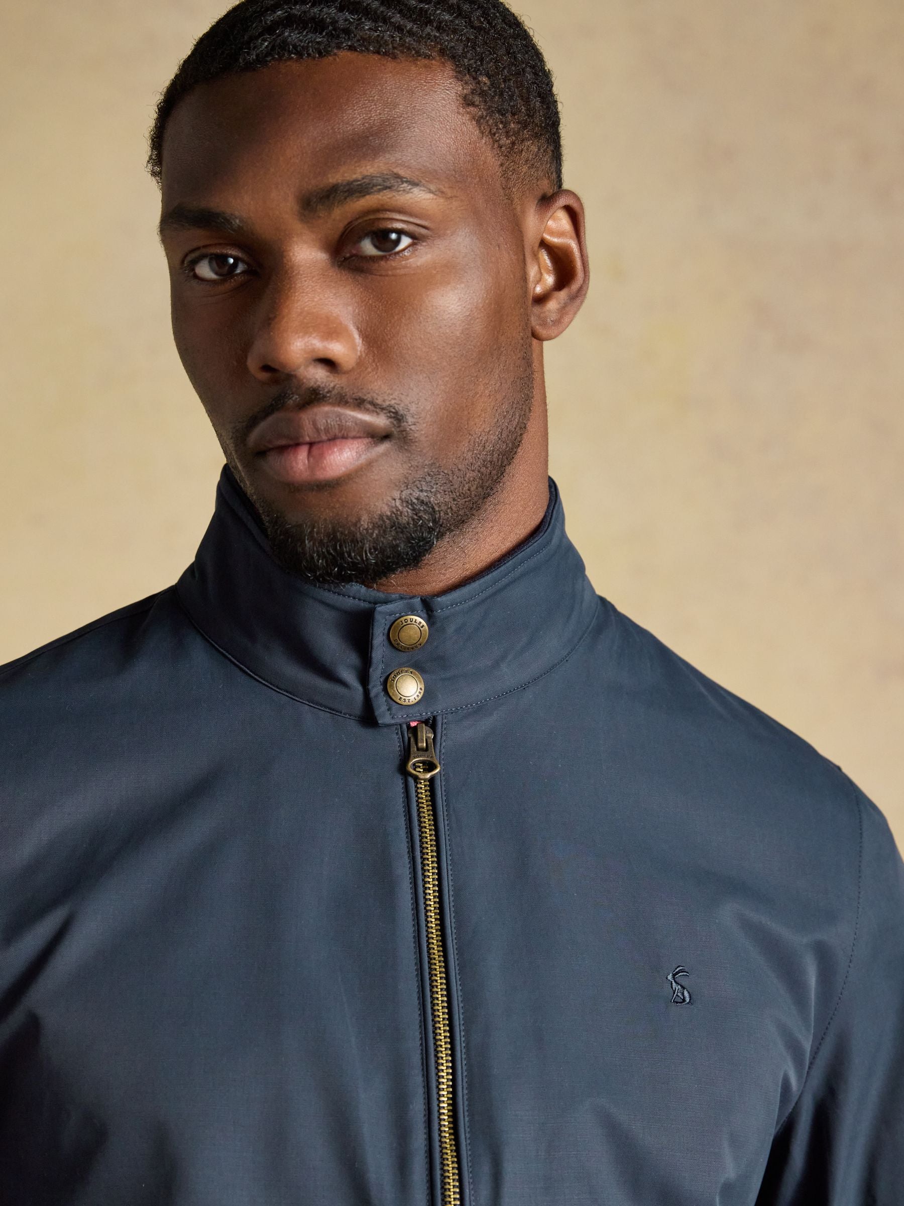Navy Harrington Jacket