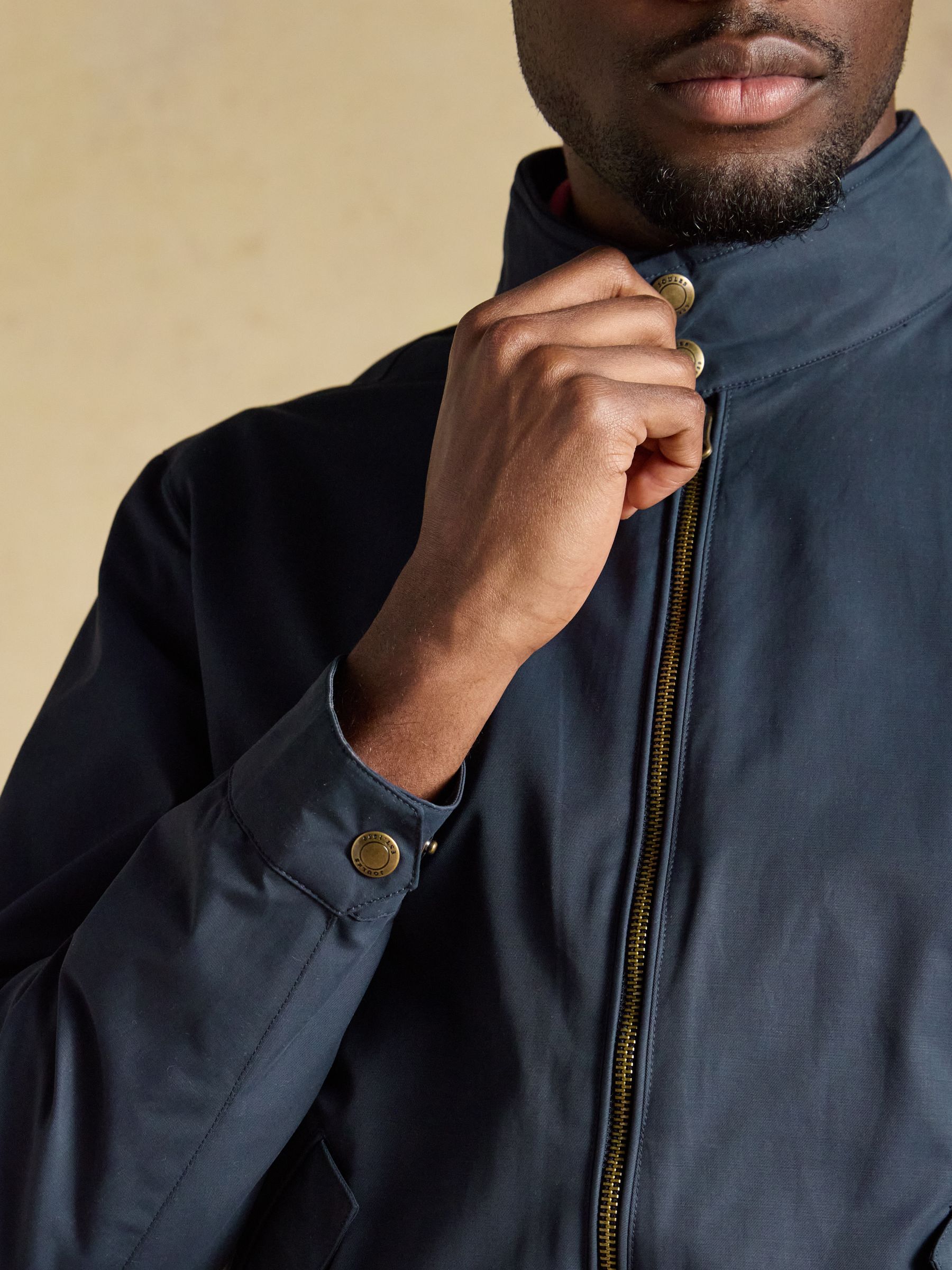 Navy Harrington Jacket