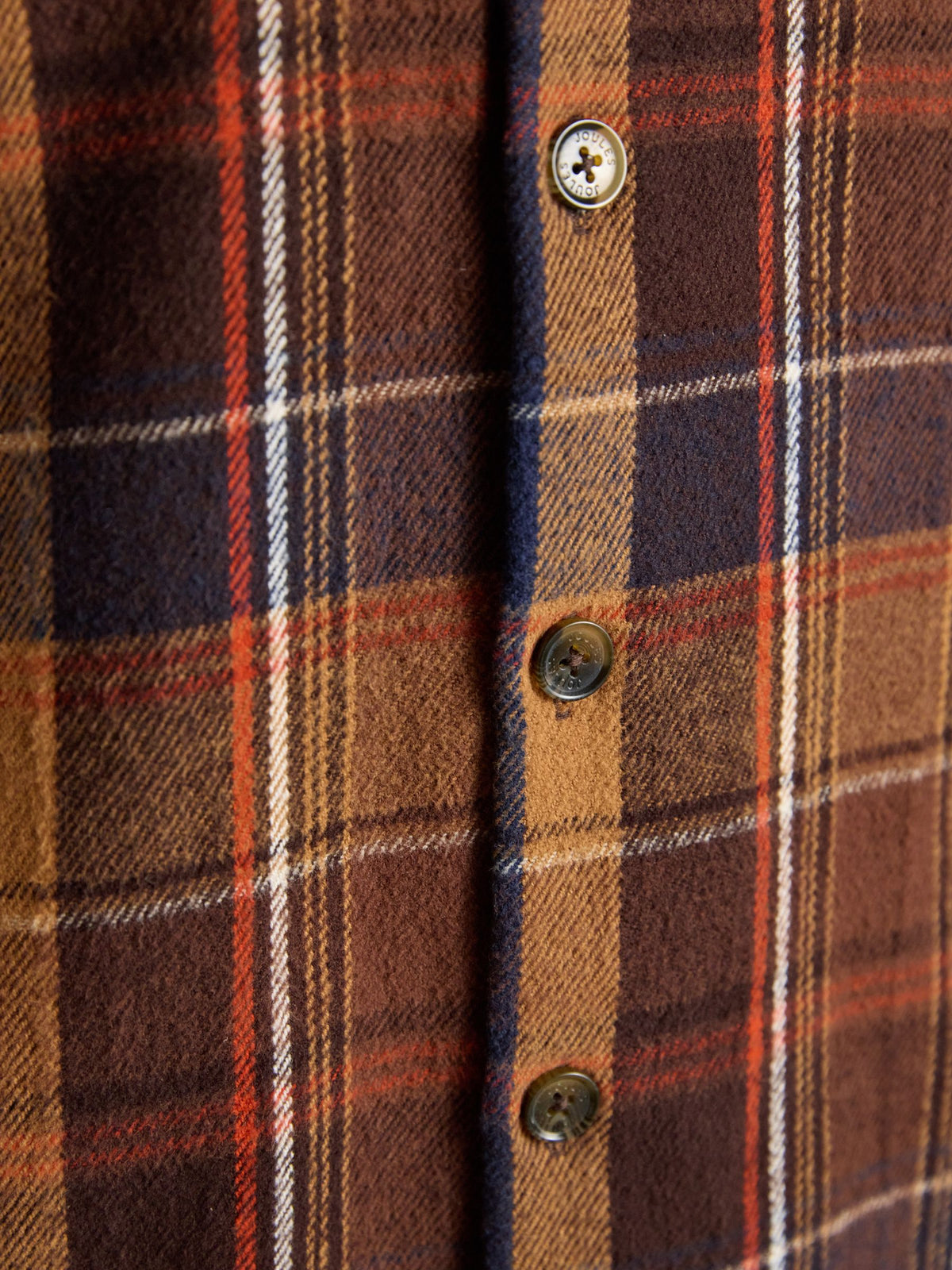 Check Flannel Overshirt - Brown