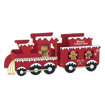 MERRY CHRISTMAS GINGERBREAD TRAIN