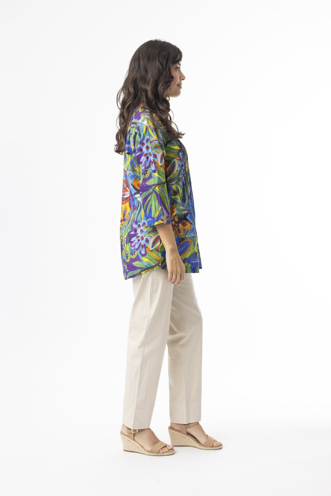 Zapallar Pleated Top