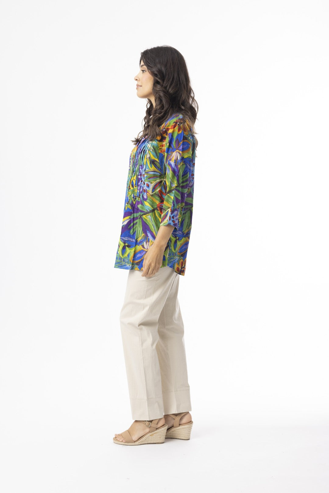 Zapallar Pleated Top