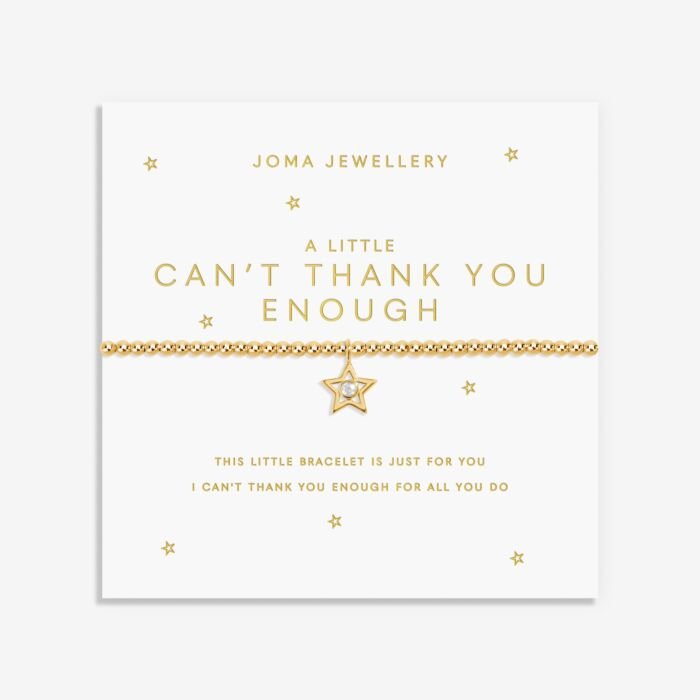 A Little 'Can't Thank You Enough' Bracelet - RUTHERFORD & Co