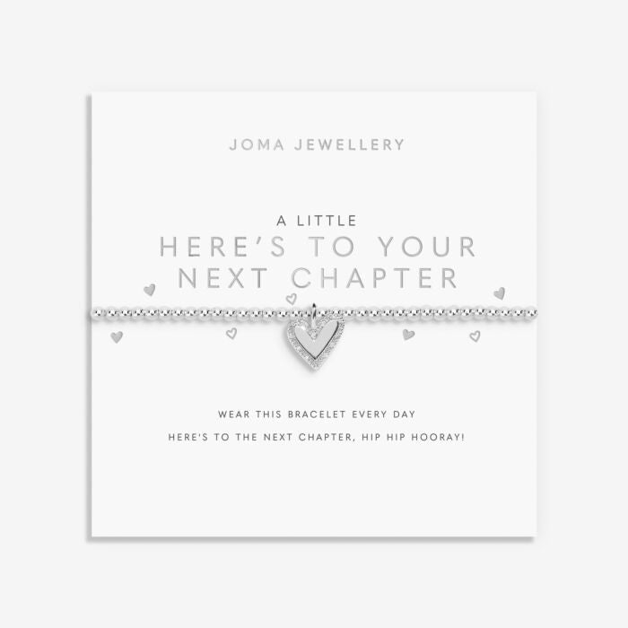 A Little 'Here's To Your Next Chapter' Bracelet - RUTHERFORD & Co