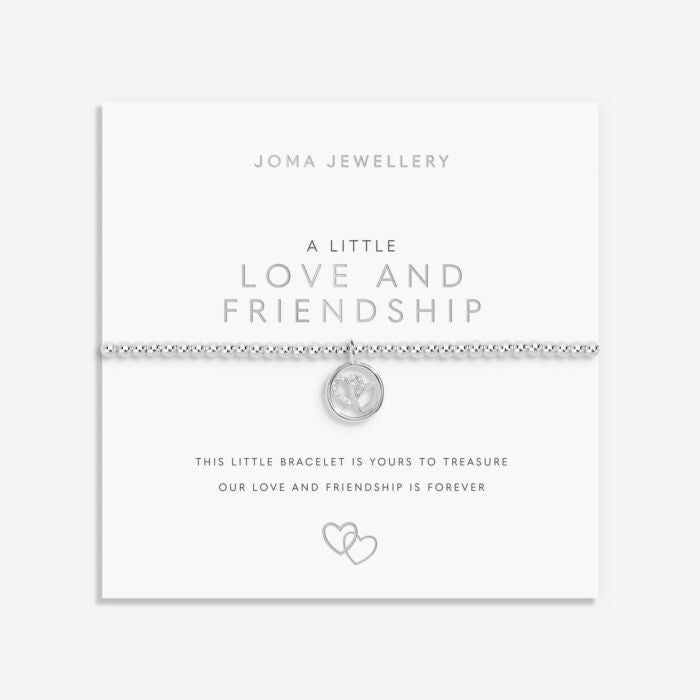 A Little 'Love and Friendship' Bracelet in Silver Plating - RUTHERFORD & Co