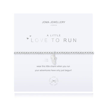 A Little 'Love To Run' Bracelet - RUTHERFORD & Co