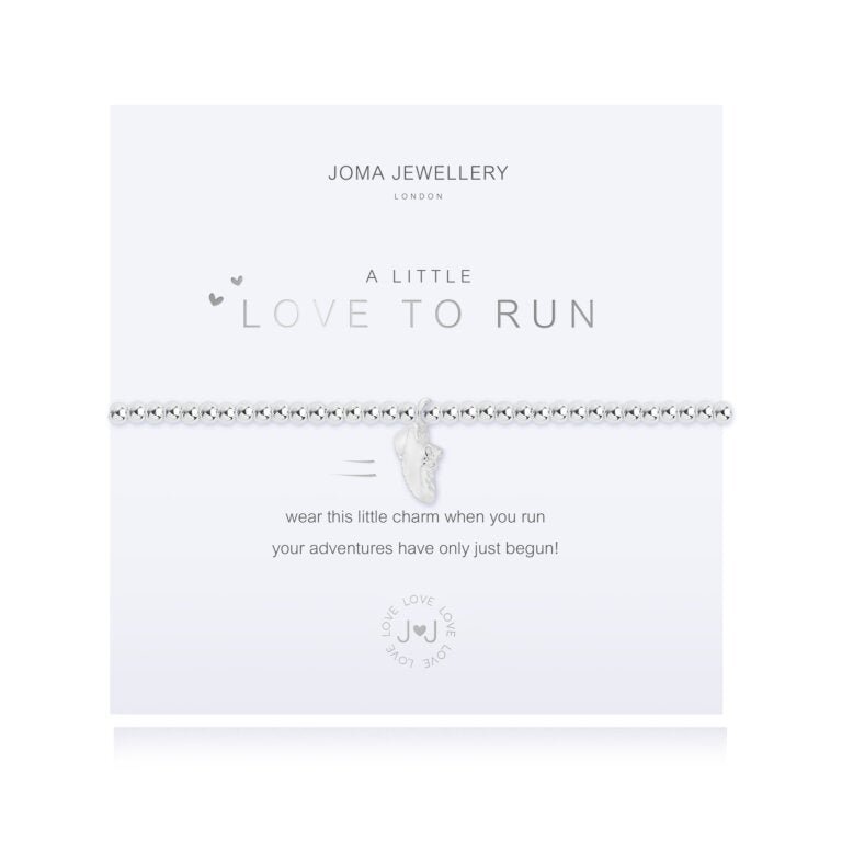 A Little 'Love To Run' Bracelet - RUTHERFORD & Co