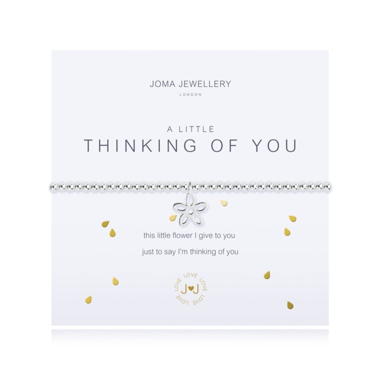 A Little 'Thinking Of You' Flower Bracelet - RUTHERFORD & Co