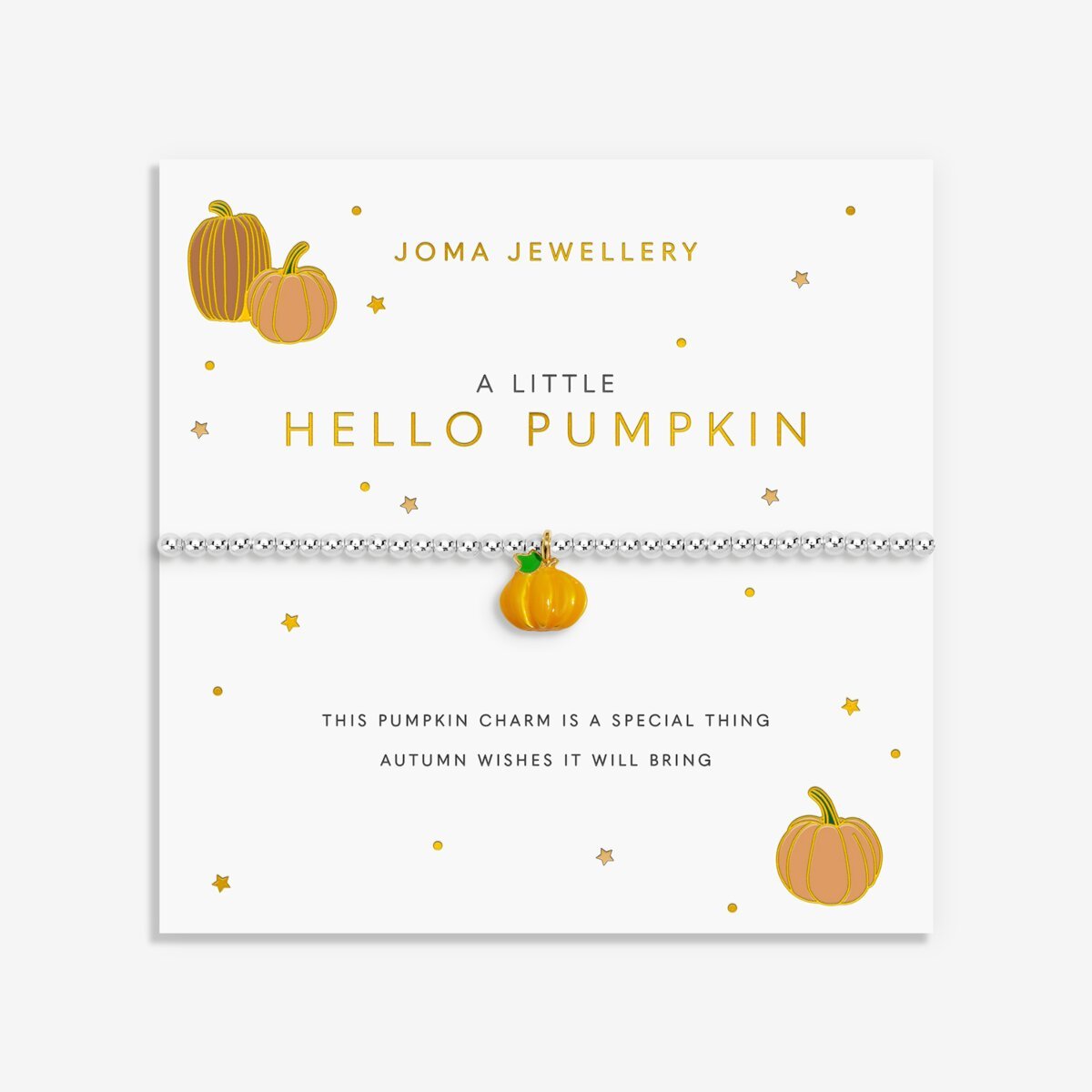 A Little Vibes 'Hello Pumpkin' Bracelet - RUTHERFORD & Co