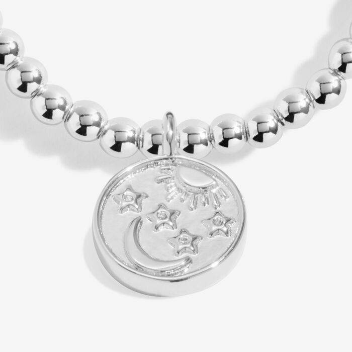 A Little 'You Are My Sun, My Moon, and All My Stars' Bracelet in Silver Plating - RUTHERFORD & Co