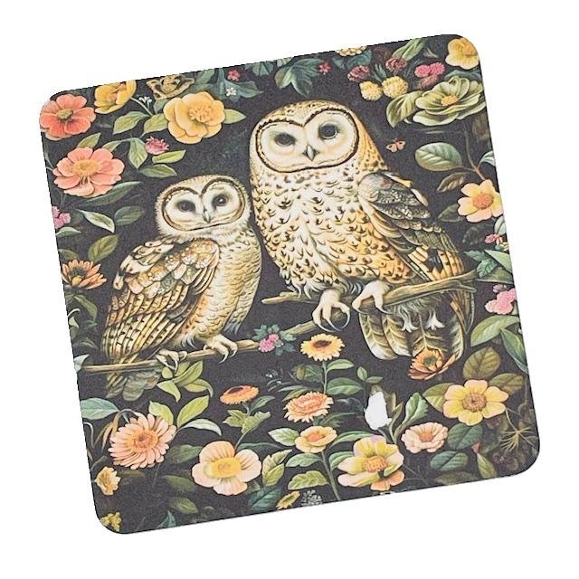 A Wise Mother Owls MDF Coaster - RUTHERFORD & Co