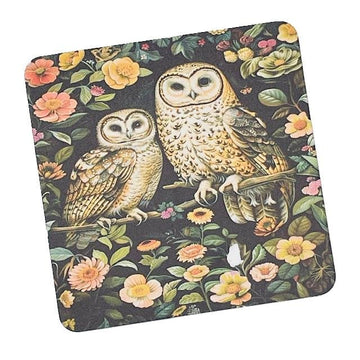 A Wise Mother Owls MDF Coaster - RUTHERFORD & Co