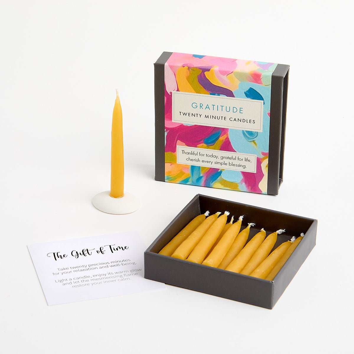 Abstract Candles/Gratitude - RUTHERFORD & Co