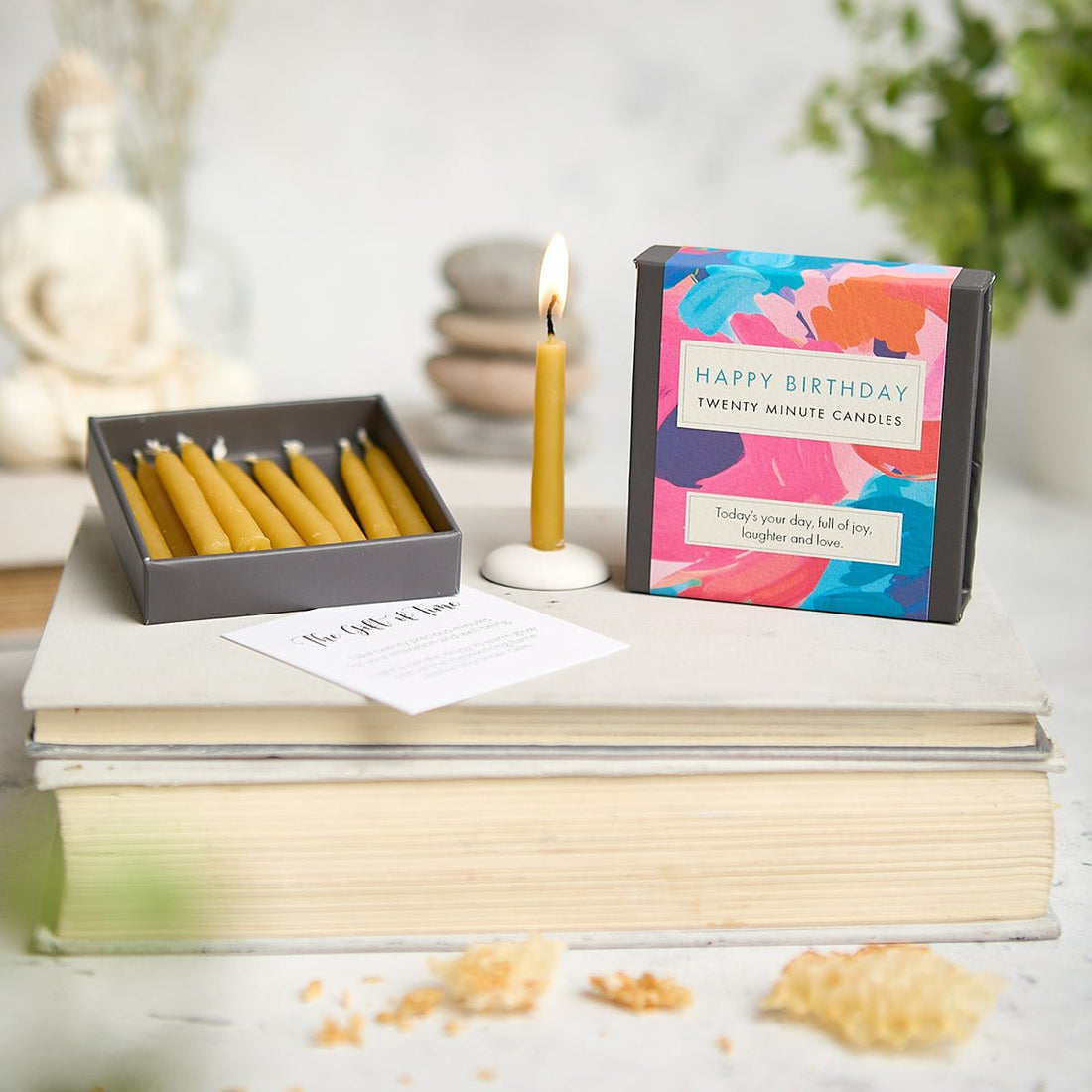 Abstract Candles/Happy Birthday - RUTHERFORD & Co