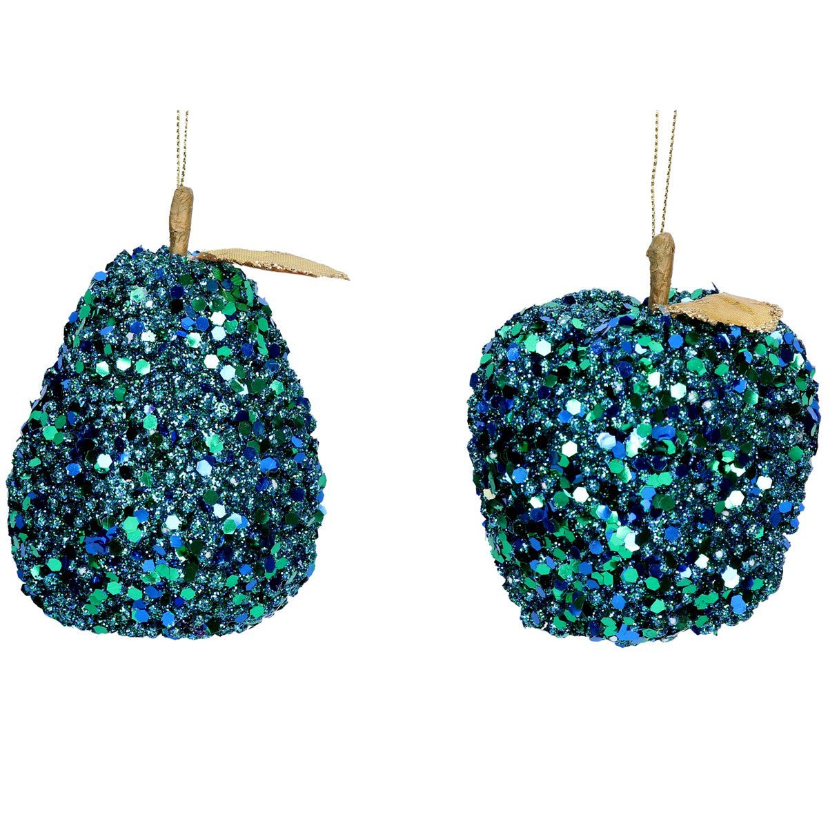 Acrylic Fruit - Blue Sequin - RUTHERFORD & Co