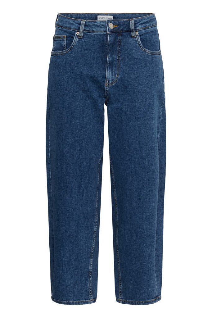 AdelenaPW Jeans - Medium Dark Blue Denim - RUTHERFORD & Co
