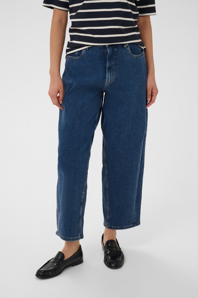 AdelenaPW Jeans - Medium Dark Blue Denim - RUTHERFORD & Co
