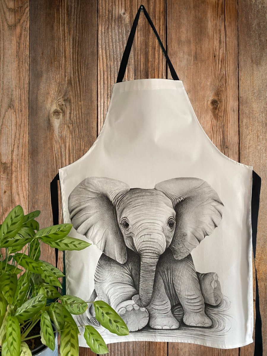 Adult Apron - Elephant - RUTHERFORD & Co