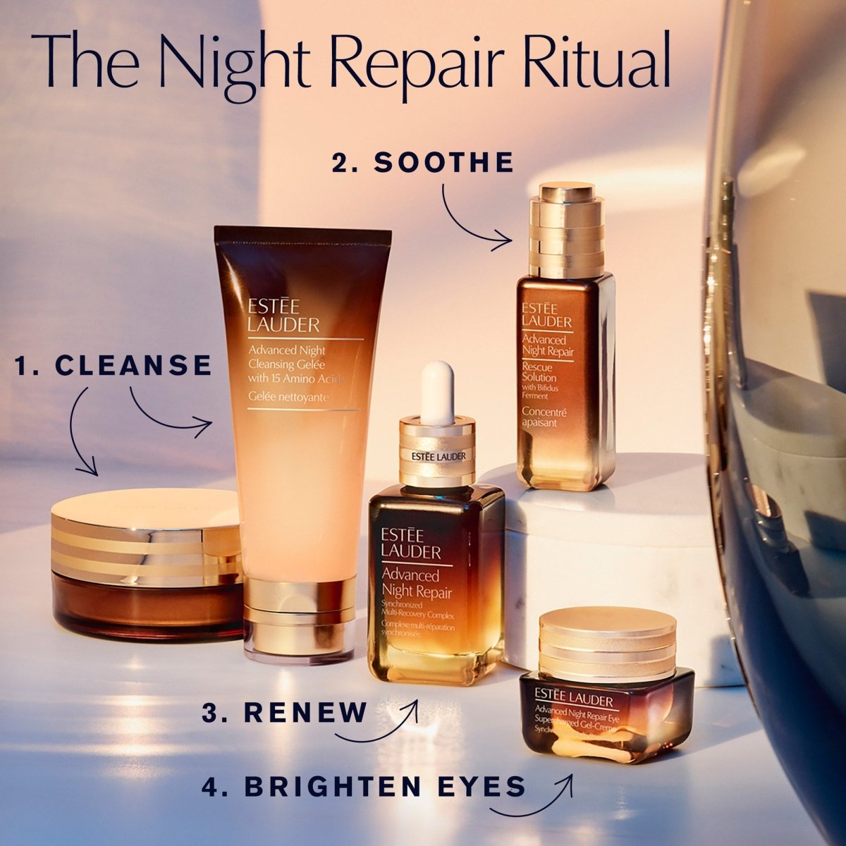 Advanced Night Repair Rescue Solution Serum with 15% Bifidus Ferment - RUTHERFORD & Co