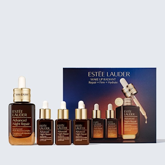 Advanced Night Repair Serum Skincare Set: Repair + Firm + Hydrate - RUTHERFORD & Co