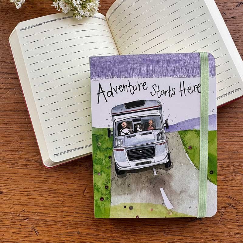 Adventure Starts Here Small Chunky Notebook - RUTHERFORD & Co