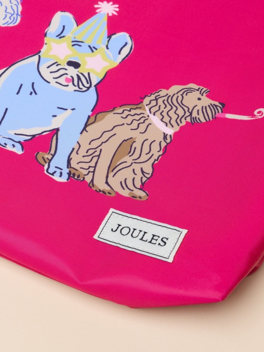Adventurer Pink Dog Drawstring Bag - RUTHERFORD & Co
